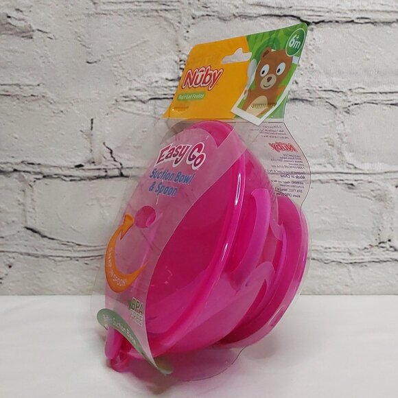 NUBY 'EASY GO SUCTION BOWL, SPOON & STORAGE TOP' - Picture 4 of 16
